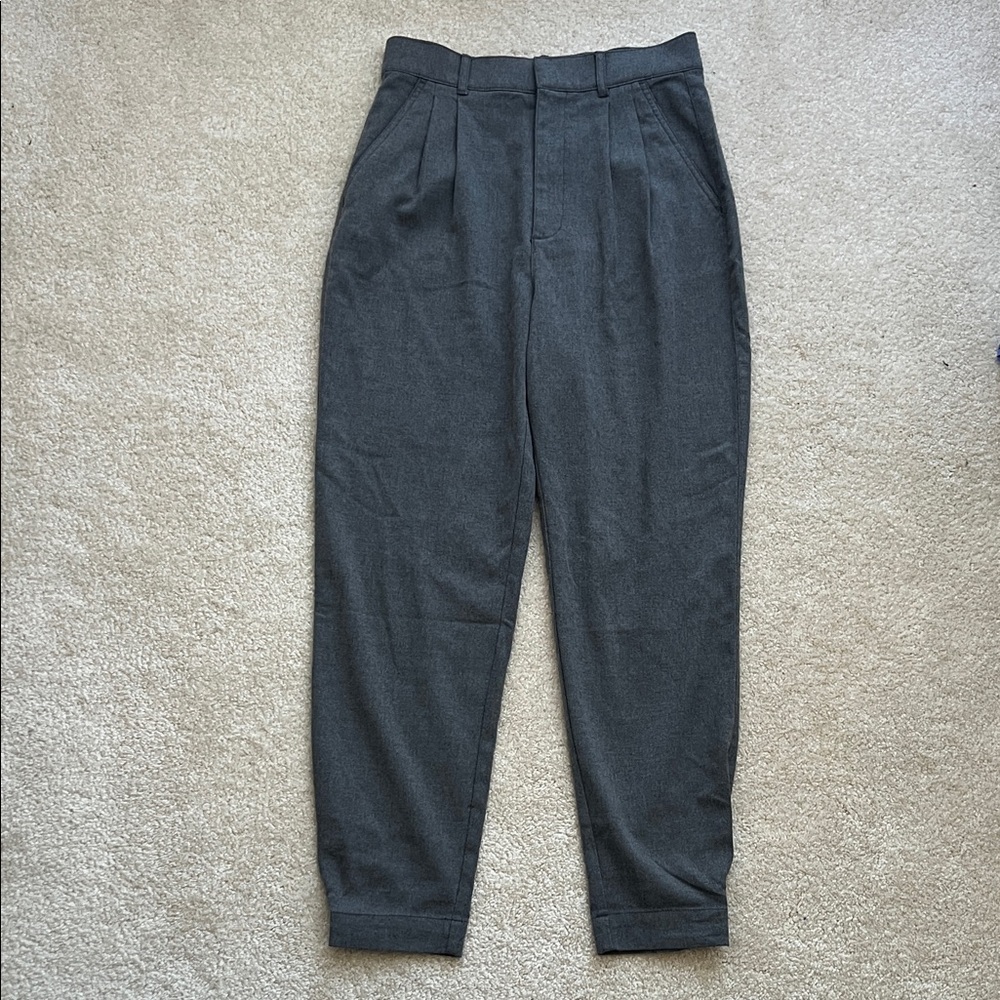 Abercrombie & Fitch Women’s Fitted Ankle Trouser Pants